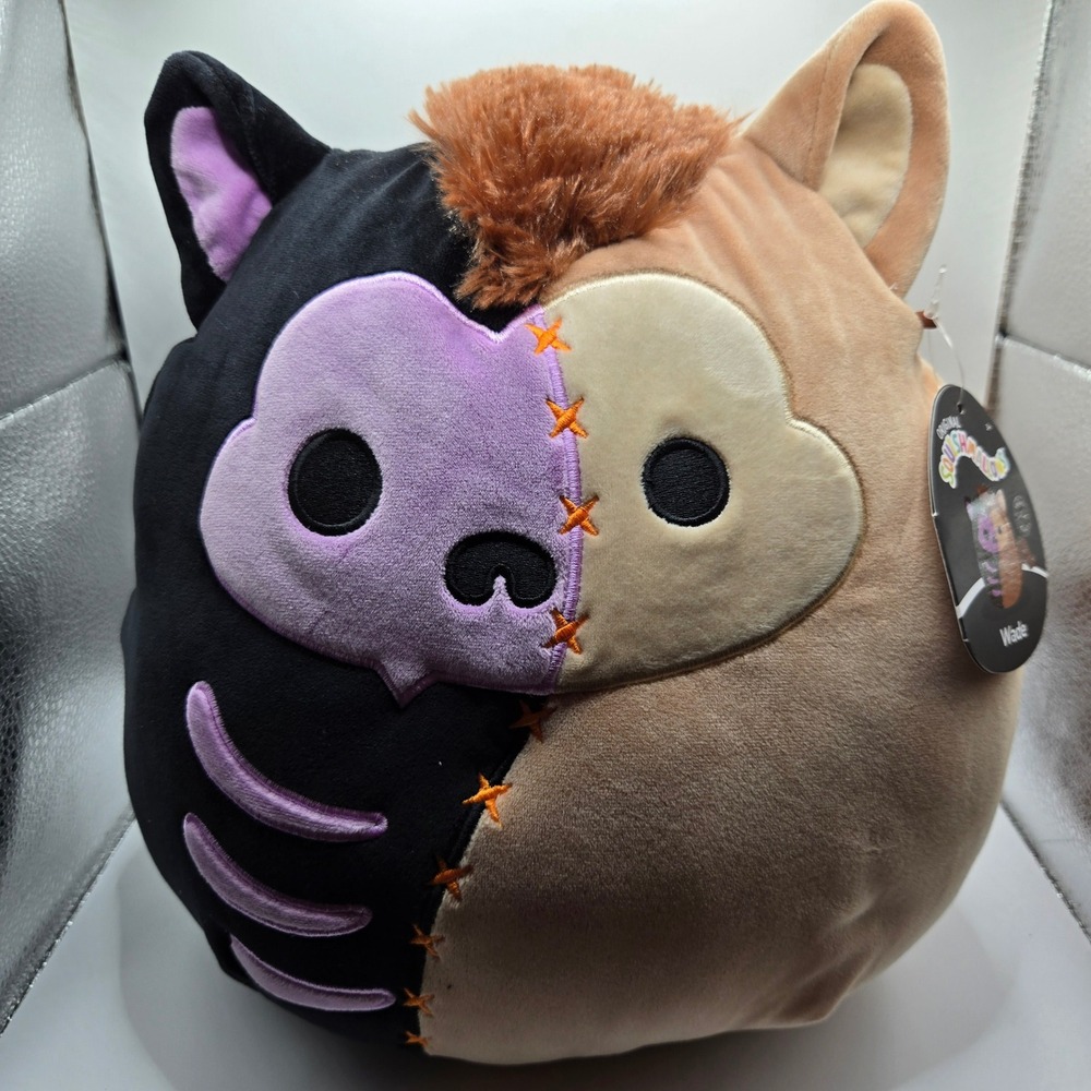 Squishmallows Wade‎ Werewolf Hybrid Cat Plush Select Series Halloween 2023